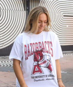 charlie southern: razorbacks vault tee